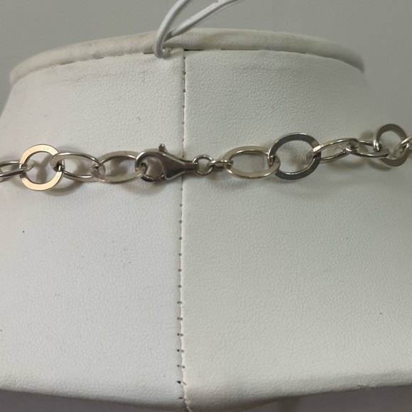 Silpada Retired Sterling Silver Hammered Teardrop Necklace - Picture 3 of 5